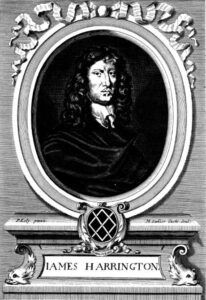 01 James Harrington. Ritratto di Michael van der Gucht (1660-1725)