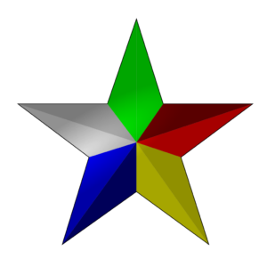 Figura 12. Pentagramma druso.