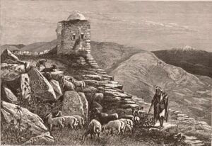 Figura 17. Rovine sul monte Garizim, 1880.