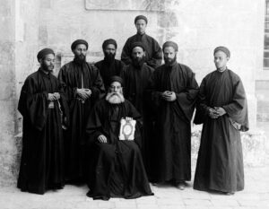 Figura 21. Monaci copti, foto scattata tra il 1898 e il 1914.